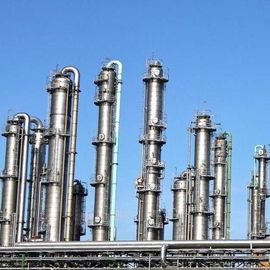 Purificazione industriale 380V 440V dell'estrazione della torre di distillazione dell'olio facoltativa