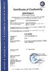 Porcellana Jiangsu Stord Works Ltd. Certificazioni